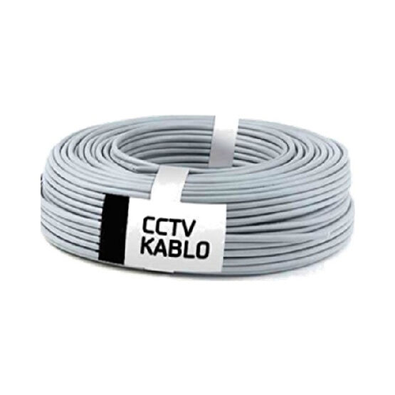 Oem Cctv Kablo 2+1 (0,22) - 100M Güvenlik Kamerası Kablosu Fiyatı