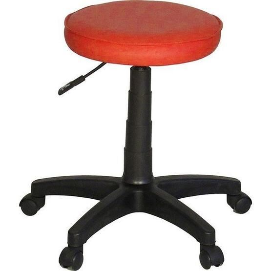 Ofisin Hazır Amortisörlü Deri Ofis Taburesi
