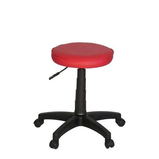 Ofisin Hazır Amortisörlü Deri Ofis Taburesi