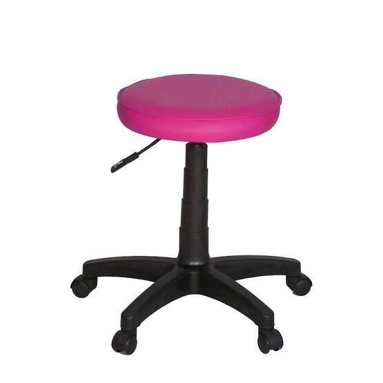 Ofisin Hazır Amortisörlü Deri Ofis Taburesi