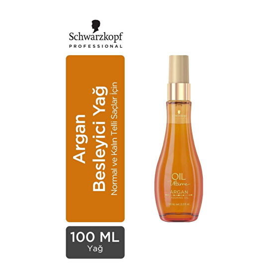 Oil Ultime Argan Finishing Oil - Normal ve Kalın Telli Saçlara Özel Besleyici Argan Yağı 100ml Saç Bakım Maskeleri & Serumlar & Spreyler Fiyatı