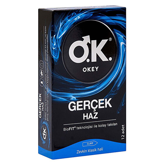 Okey Gerçek Haz Prezervatif 12'li Prezervatif / Kondom Fiyatı