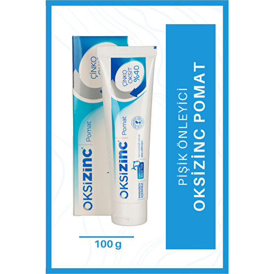 Oksizinc Pişik Kremi 100gram %40 Çinko Oksit