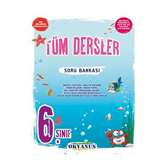 Okyanus Yayınları 6. Sınıf Tüm Dersler Soru Bankası