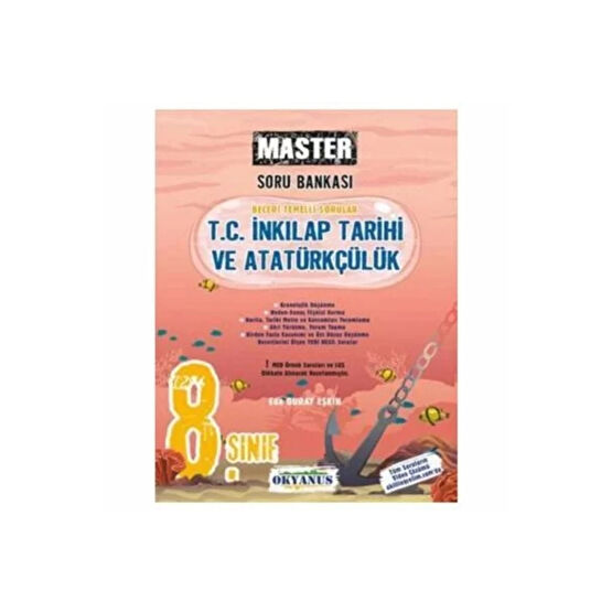Okyanus Yayınları 8. Sınıf Master T.c.İnkılap Tarihi ve Atatürkçülük Soru Bankası