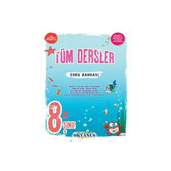 Okyanus Yayınları Okyanus 8.sınıf Tüm Dersler Soru Bankası
