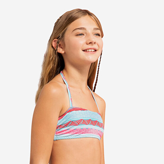 Olaian Çocuk Bikini Üstü - Mavi - Liloo 100 Bikini Fiyatı