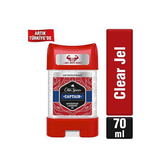 Old Spice Captain Clear Gel 70 ml Roll-Onlar Fiyatı