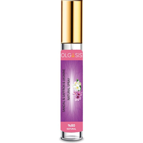 Olgasis Sandal & Safroon & Jasmine Natural Sprey %80 Natural Sandal & Safran & Yasemin Kalem Parfüm 35 ml Erkek Parfümleri Fiyatı