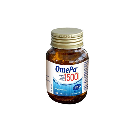 Omepa Balık Yağı 1500 mg 30 Kapsül Balık Yağı / Omega 3 - 6 - 9 Fiyatı