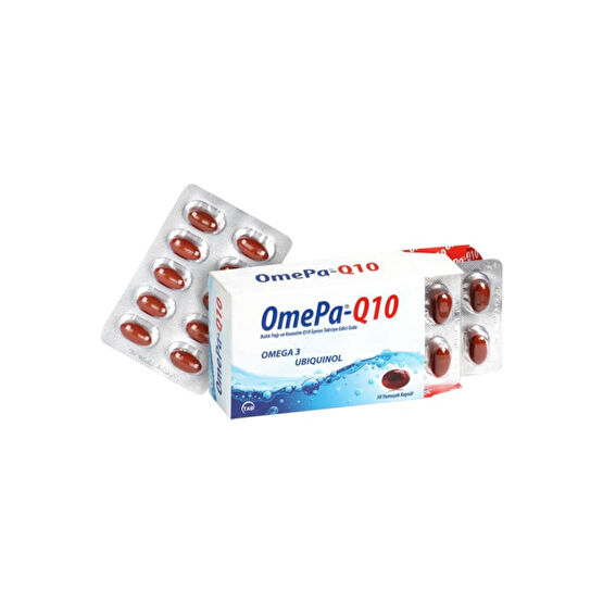Omepa Tab Ilaç -q10 Omega3 Ubiquinol Balık Yağı 30 Kapsül