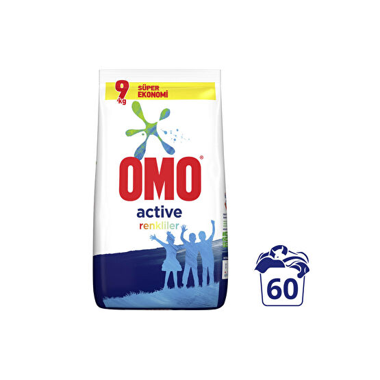 Omo Active Fresh Renkliler 9 Kg Çamaşır Deterjanı Fiyatı