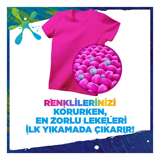 Omo Toz Çamaşır Deterjanı 7,5 kg 50 Yıkama Active Fresh Renkli