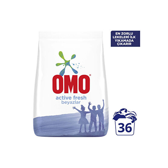 Omo Toz Çamaşır Deterjanı Active Fresh Beyazlar Için En Zorlu Lekeleri Ilk Yıkamada Çıkarır 5.5kg Çamaşır Deterjanı Fiyatı