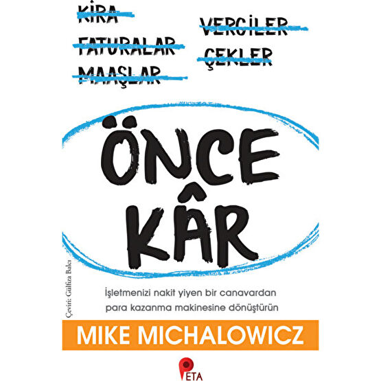 Önce Kâr - Mike Michalowicz Muhasebe Finans Kitapları Fiyatı