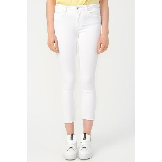 Only Blush Skinny Beyaz Kadın Kot Pantolon