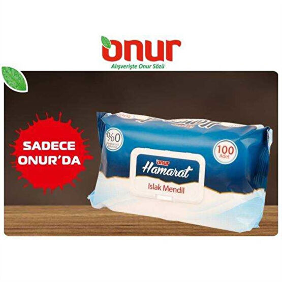 Onur Hamarat Islak Havlu 100'lü Bebek Mendil-Islak Mendil Fiyatı