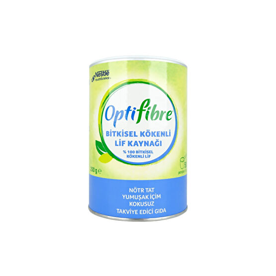 OptiFibre Optifibre Bitkisel Kökenli Lif Kaynağı Takviye Edici Gıda 250 g