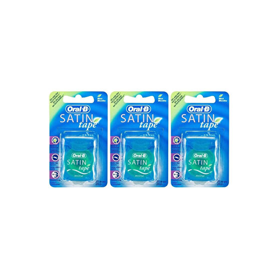 Oral-B Diş Ipi Satin Tape 75 M (25 M X3)