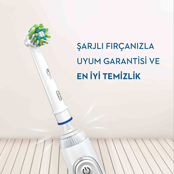 Oral-B Şarjlı Diş Fırçası Yedek Başlık 2'li Cross Action