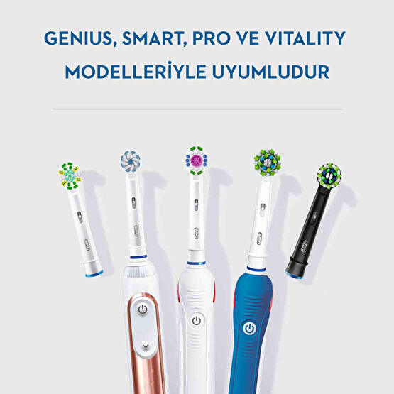 Oral-B Şarjlı Diş Fırçası Yedek Başlık 2'li Cross Action