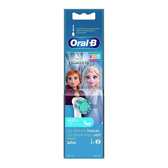 Oral-B Şarjlı Diş Fırçası Yedek Başlık 2'li Frozen Diğer Fiyatı