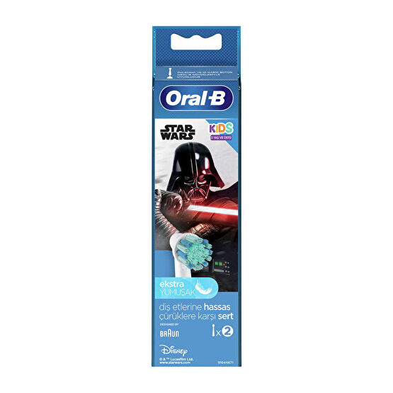 Oral-B Şarjlı Diş Fırçası Yedek Başlık 2'li Starwars Diğer Fiyatı