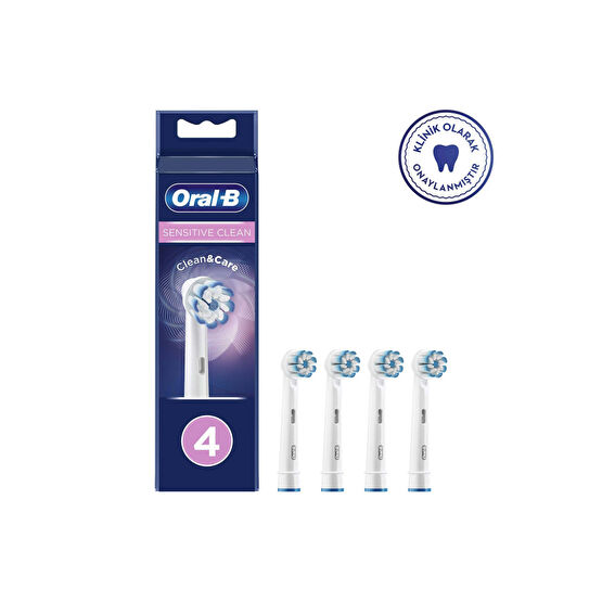 Oral-B Sensitive Clean Şarjlı Diş Fırçası Yedek Başlığı Ultra Thin 4lü Şarjlı Diş Fırçası ve Aksesuarları Fiyatı