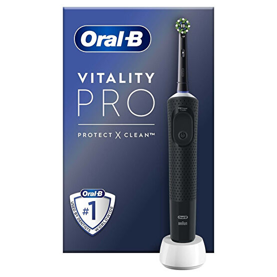 Oral-B Vitality Pro Koruma Temizlik Siyah Şarjlı Diş Fırçası Şarjlı Diş Fırçası ve Aksesuarları Fiyatı