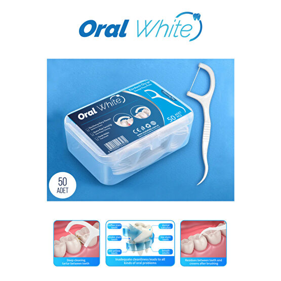 Oral White Cleaning Pro Diş İpi Sade Diş İpleri Fiyatı