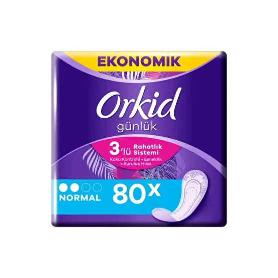 Orkid Gunluk Ped Normal Dev Ekonomi Paketi 80 Adet 8001090484703 Genital Bölge Temizliği Fiyatı