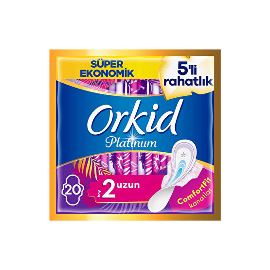 Orkid Platinum Uzun 20li Hijyenik Ped
