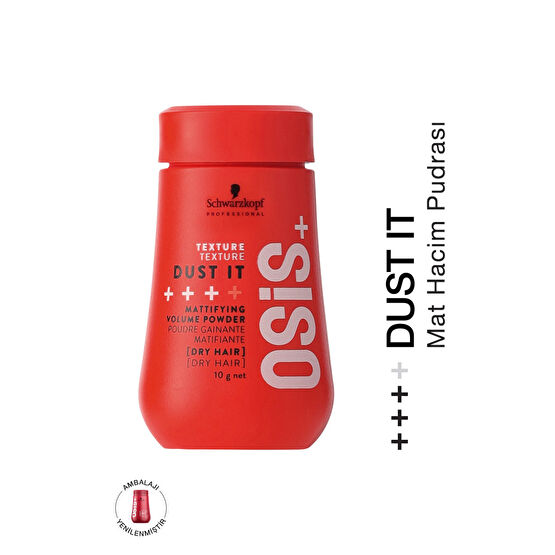 Osis Dust It Güçlü Tutuş Mat Hacim Saç Pudrası 10g | Powder Mat Toz Wax Saç Şekillendirici Krem Fiyatı