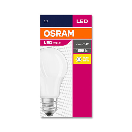 Osram 10.5-75w Sarı Işık E27 1055 Lm Tasarruflu Ampul Fiyatı