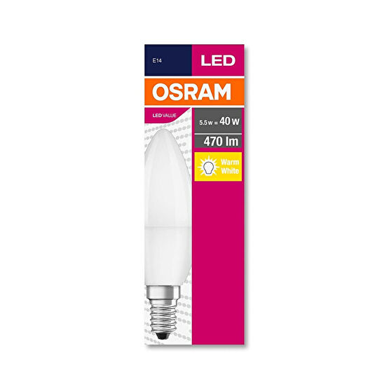 Osram 4-40W Sarı Işık E14 470 Lm Led Ampül Tasarruflu Ampul Fiyatı