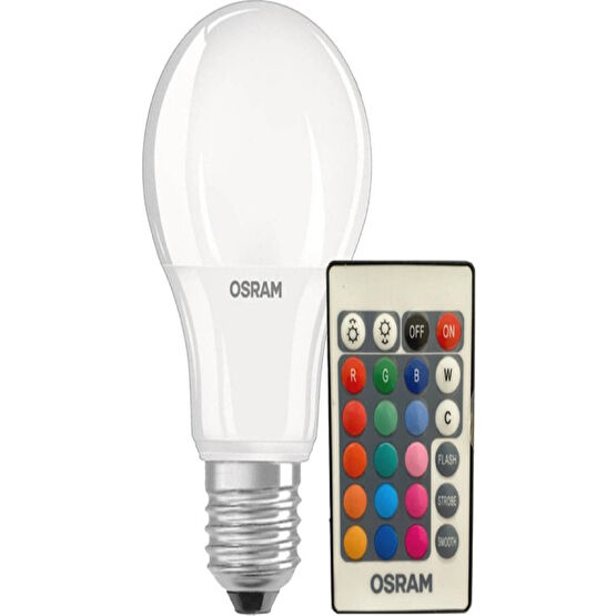 Osram Led Uzaktan Kumandalı Renk Değiştiren 9w Beyaz Sarı Dim Edilebilir Klasik Ampul Fiyatı