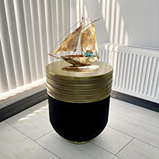 Ottoman Dekoratif Eskitme Darbuka Sehpa 50 Cm Saksı ve Aksesuarları Fiyatı