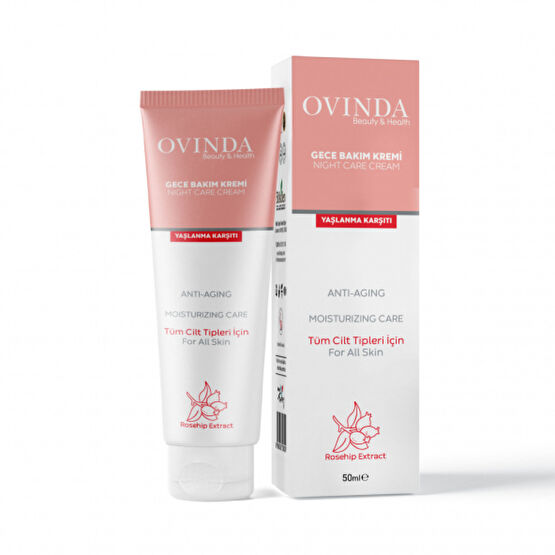 Ovinda Gece Bakim Kremi Yaslanma Karsiti 50 Ml Gece Kremleri Fiyatı