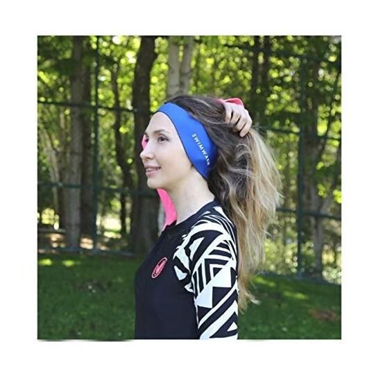Owli Mavi Swimwarm Kulak Koruyucu