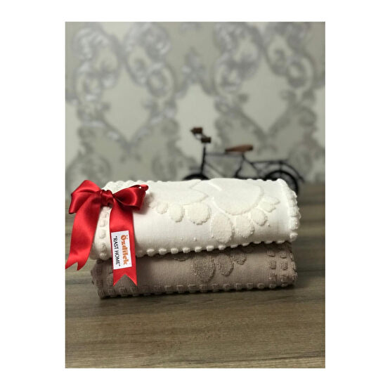 Özdilek Banyo Ayak Havlusu 2li(Krem-bej) Banyo Havlusu Fiyatı
