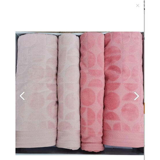 Özdilek Circular Best Set (Hamam Takımı) Kiremit-Bej - 140 x 70 cm - Bej - Kiremit Plaj Havlusu Fiyatı