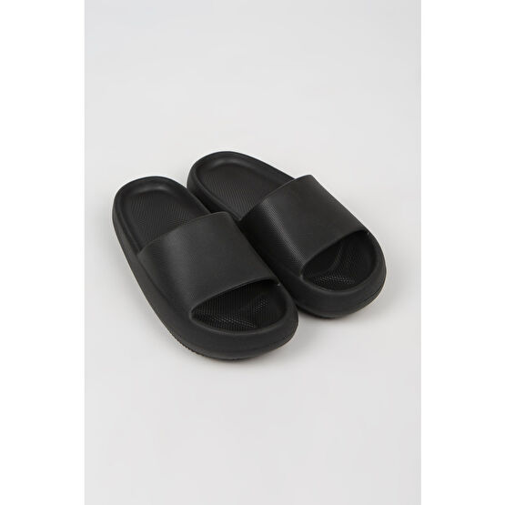 OZYO Biatriz Siyah Eva Platform Günlük Plaj Yazlık Terlik 38 Beden Unisex Sandalet Fiyatı