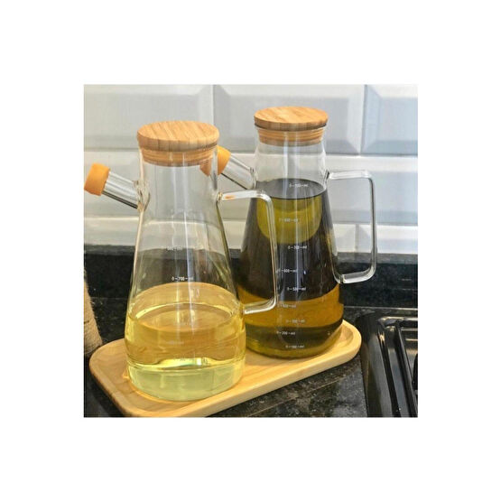Paçi Borosilikat 2 Li Bambu Yağlık 900 ml Mutfak Gereçleri Fiyatı