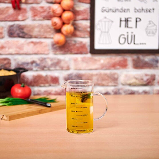 Paçi Borosilikat Cam Ölçü Kabı - 600 Ml Mutfak Gereçleri Fiyatı