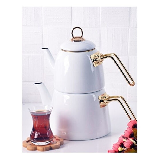 Paçi Elite Class Emaye Çaydanlık Takımı Çay / Çaydanlık Setleri Fiyatı