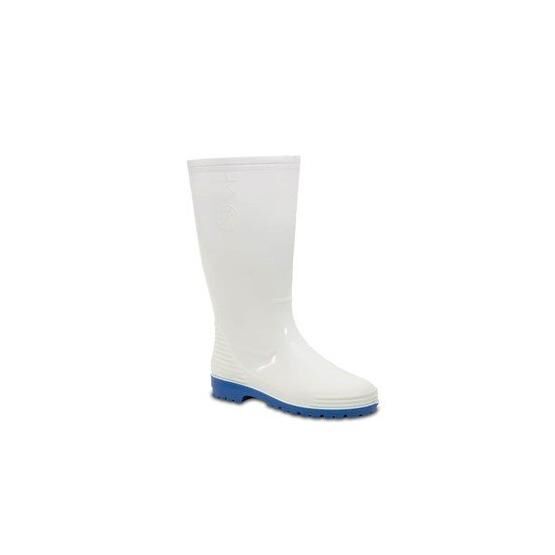 Palalı  27 Cm Beyaz Kısa Pvc Garson Çizme