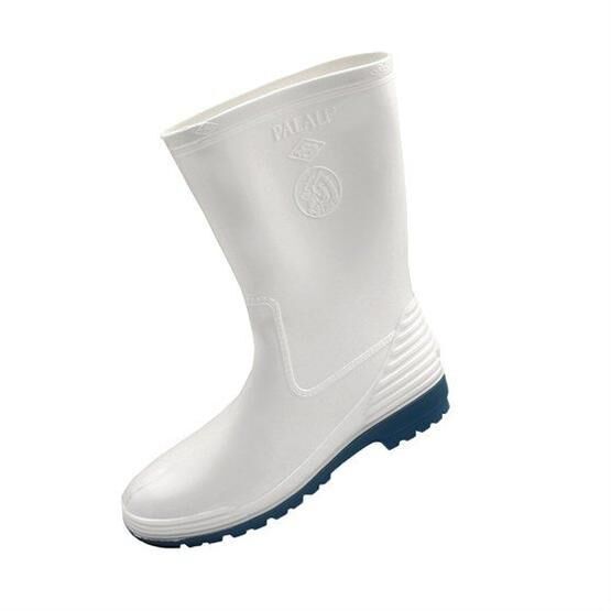 Palalı  27 Cm Beyaz Kısa Pvc Garson Çizme