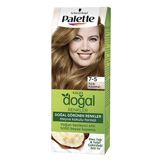 Palette Saç Boyası Doğal Renkler 7-5 Açık Karamel Saç Boyası Fiyatı