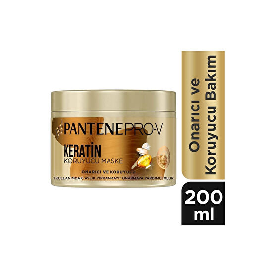 Pantene Pro-v Onarım Ve Koruma Keratin Saç Maskesi 200ml Saç Bakım Maskeleri & Serumlar & Spreyler Fiyatı