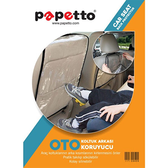 Papetto 117 Cover Oto Koltuğu Arkası Koruyucu Bebek Oto Koltuğu Fiyatı